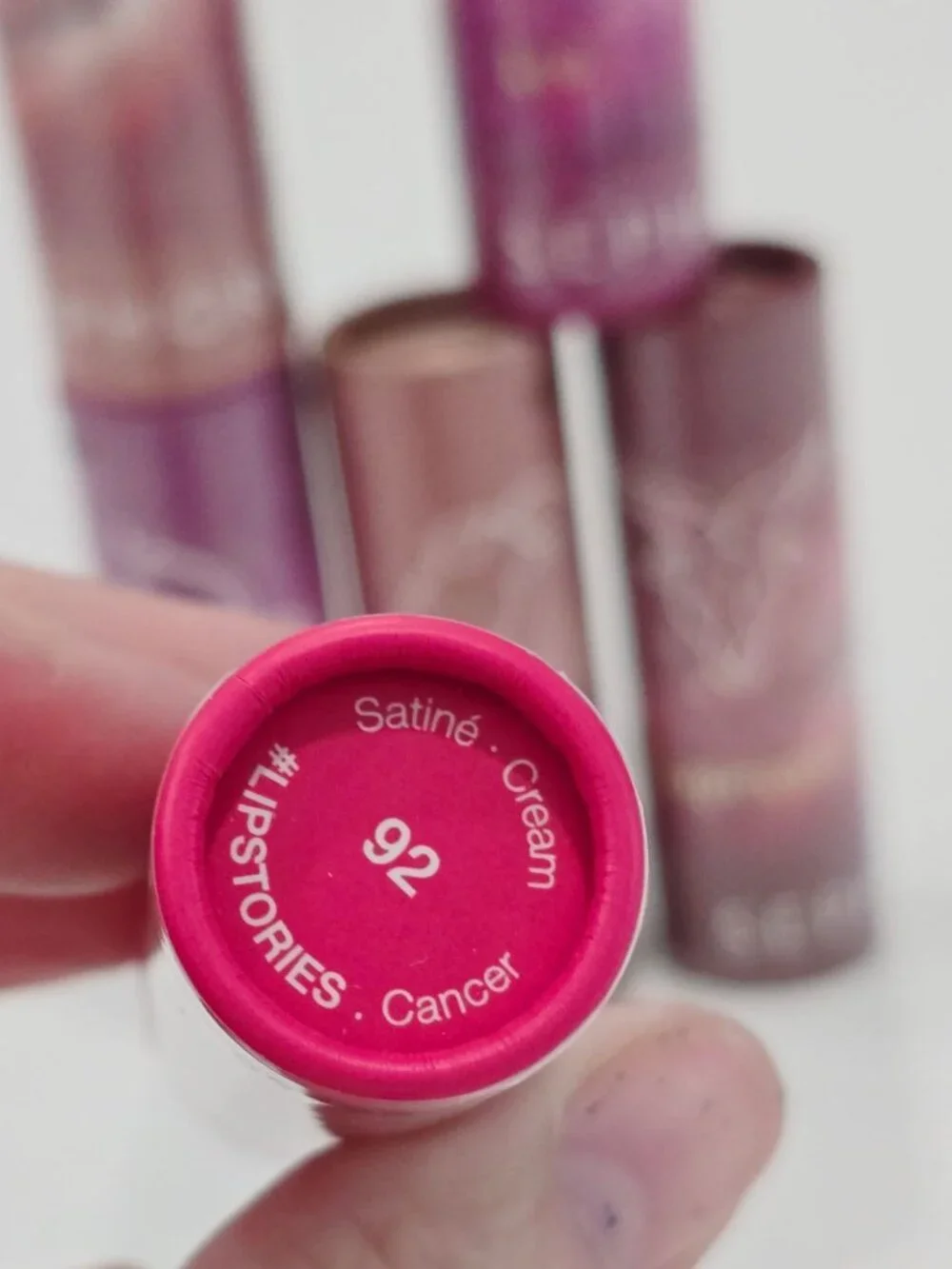 Sephora ✦ #Lipstories Cancer Zodiac Lipstick ✦ Satine Cream Finish Shade 92 NWT